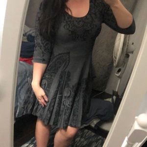 Black & Grey Dress